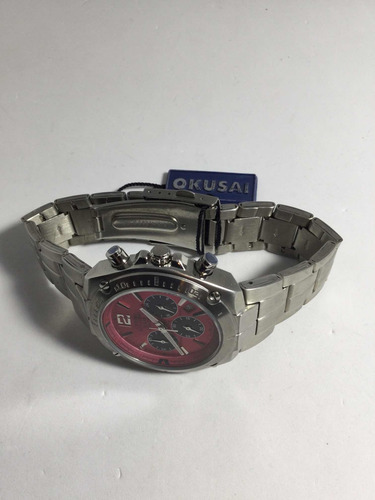 Reloj Okusai Línea Guillermo Vilas Cronógrafo Quartz Gv2611m