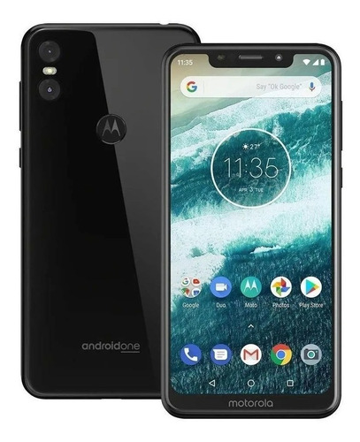 Motorola One Dual Sim 64 Gb Preto 4 Gb Ram