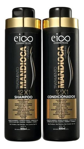 Kit Eico Tratamento Mandioca Duo (2 Produtos) 2x800ml