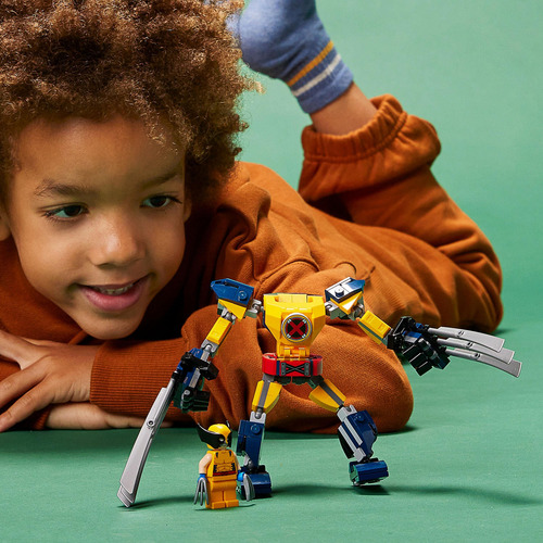 Kit De Construcción Lego Super Heroes Marvel Wolverine Mech