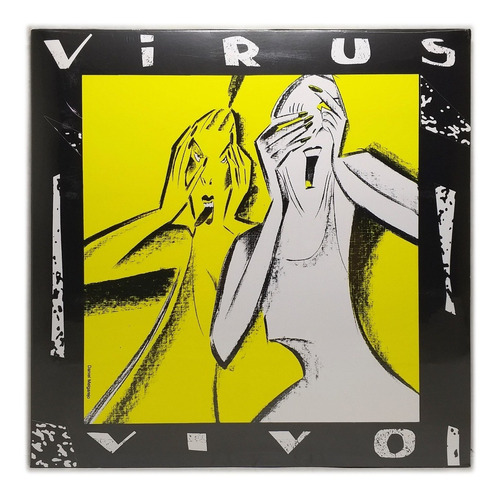 Vinilo Lp - Virus - Vivo - Nuevo