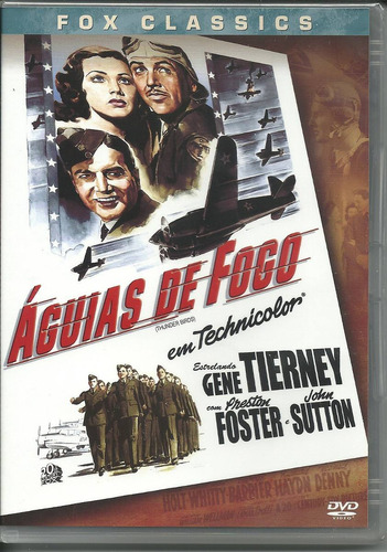 Águias De Fogo - Gene Tierney  Preston Foster Dvd R A R O