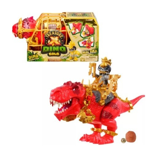 Treasure X Tesoro Escondido T-rex + 1 Fig C/acc Int 41644