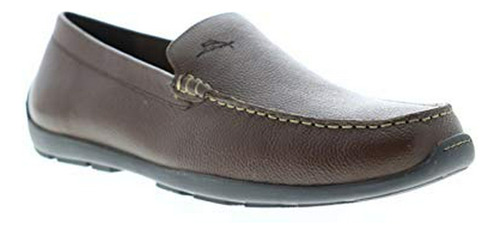 Tommy Bahama, Mocasines De Cuero Acanto Para Hombre