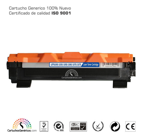 4 Toner Compatible Brother Tn-1060 Dcp-1602 Dcp-1510