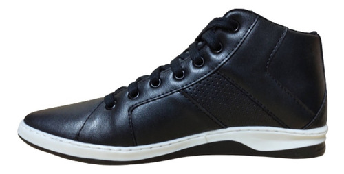 Imagen 3 de 4 de Zapatilla Botita Hombre Urbana Sergio Tacchini 0-9004 Negra