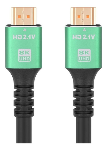Cable Hdmi 8k 2.1v Ultra Hd 1.5 Metros 4320p 48gb Hdr Pvc