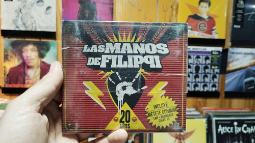 Las Manos De Filippi  20 Años - Cd Nuevo Sellado 