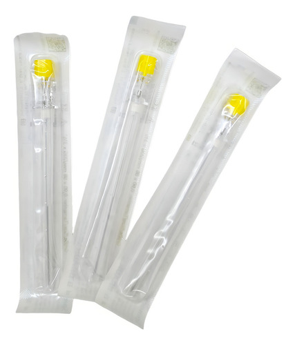 Aguja Spinocan Para Anestecia Intradural Tipoquincke C/25 Pz Calibre De Las Agujas 20