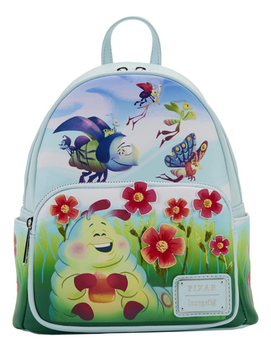 Loungefly Pixar A Bugs Life Earth Day Mini Mochila