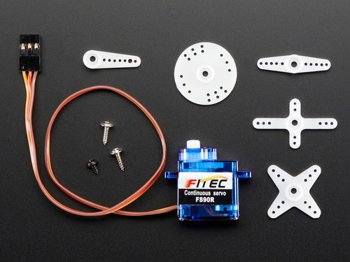 Mini Servo Servomotor Fs90r Fitec Original Robotica Arduino