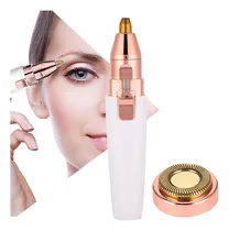Comprar Recortador De Cejas, Depilador Facial Para Mujeres, Maquinilla De Afeitar Para Cejas 2 En 1 Y Depilador Indoloro Para Cejas, Labios, Nariz, Cuerpo, Depilación Facial Para Mujeres