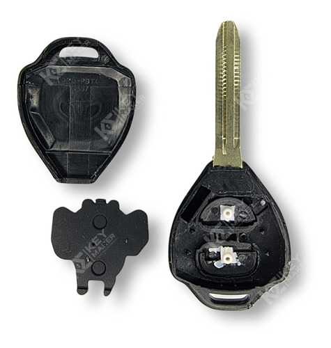 Imagen 3 de 3 de Carcasa Llave Toyota 2 Botones Camry