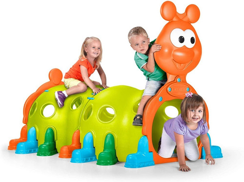 Ciempies Tunel Para Niños Juego 1.43 Metros Gusano
