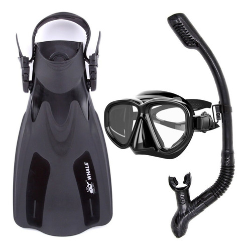 Set De Buceo 3 Pcs Whale Talla M Y L