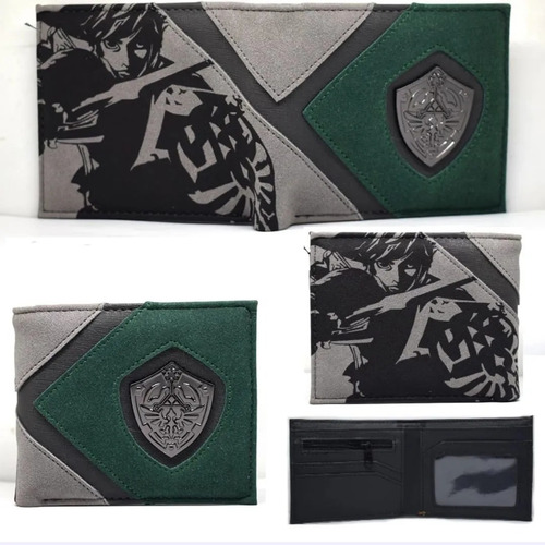 Imagen 1 de 4 de Cartera Billetera De La Leyenda De Zelda Link Gamer