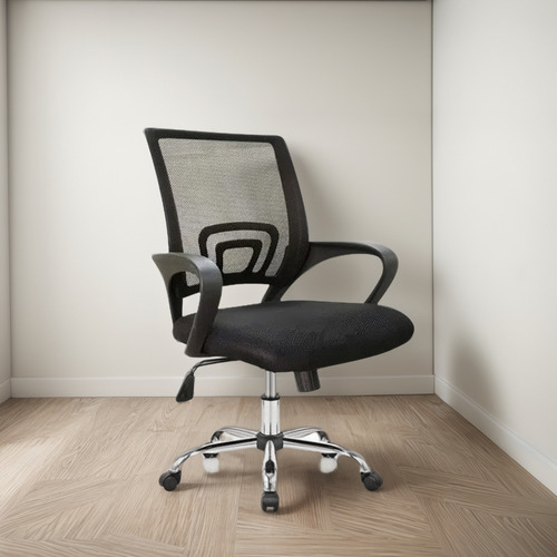 Silla De Oficina Giratoria Con Apoya Brazo