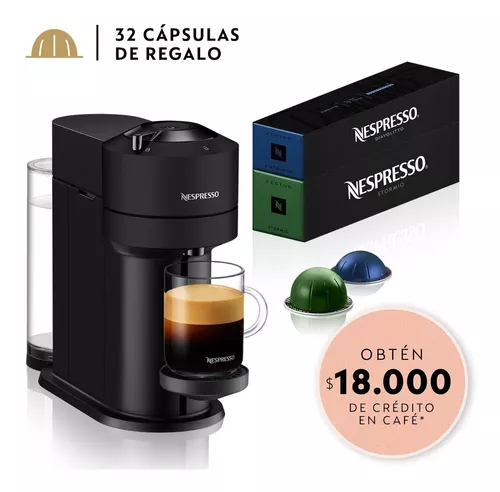Cafetera Compatible con Sistema Nespresso + Pack 10 capsulas Regalo