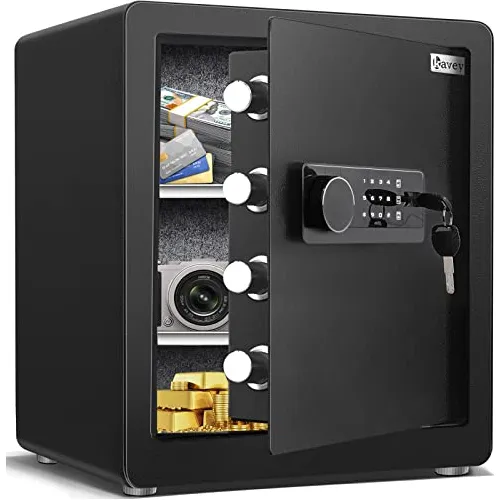 comprar Caja Fuerte Kavey 2.0 Cub, Caja Fuerte Para El Hogar Con Dob