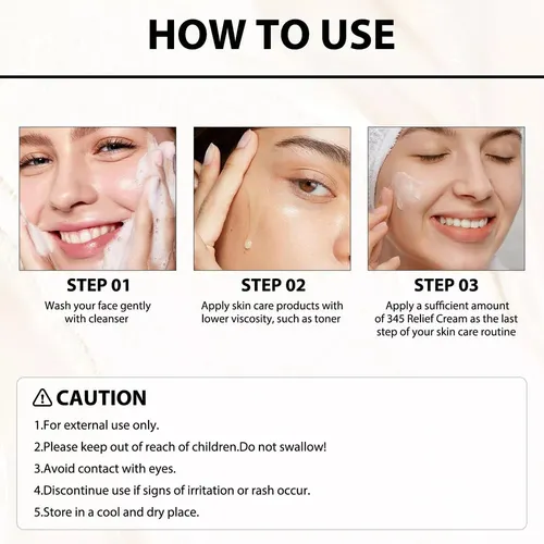 Crema 345 Relief Cream, Crema Reparadora Intensiva, Crema, 2