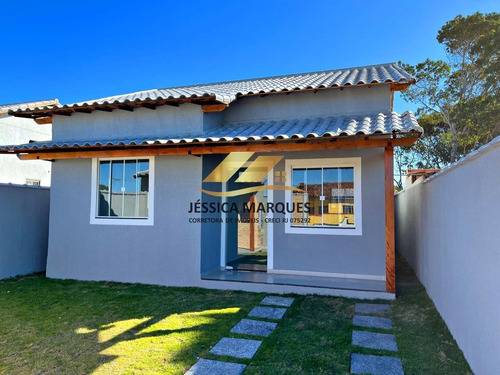Imagem 1 de 14 de Casa Com 2 Quartos, Área Gourmet Em Unamar - Cf - Rj - 102.3