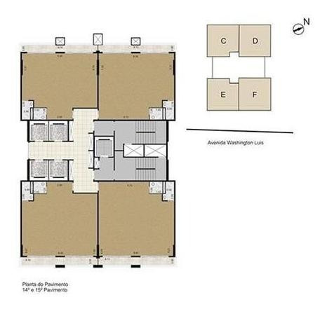 Imagem 20 de 25 de Sala À Venda, 51 M² Por R$ 420.000,00 - Gonzaga - Santos/sp - Sa0117