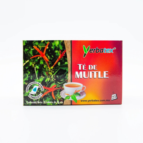 Té De Hierba Muitle Caja Con 25 Bolsitas De 1g
