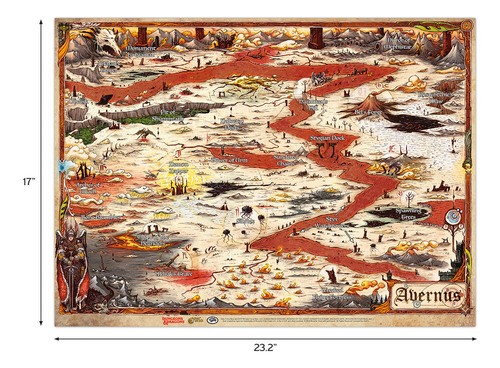 Dd Avernus Map 23 X 15 Gf9s Official Dungeons