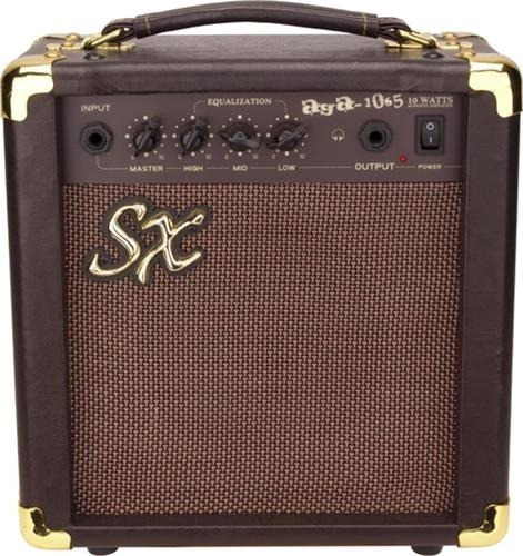 Amplificador Sx Para Guitarra Acustica 10w Aga-1065