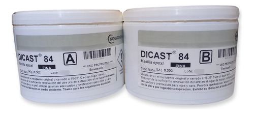 Masilla Náutica Y Artistica Dicast 84 - Novarchem X 1 Kg