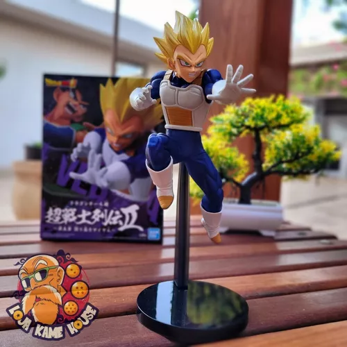 Dragon Ball Z- Vegeta Ssj 20 Cm Com Base Sem Caixa