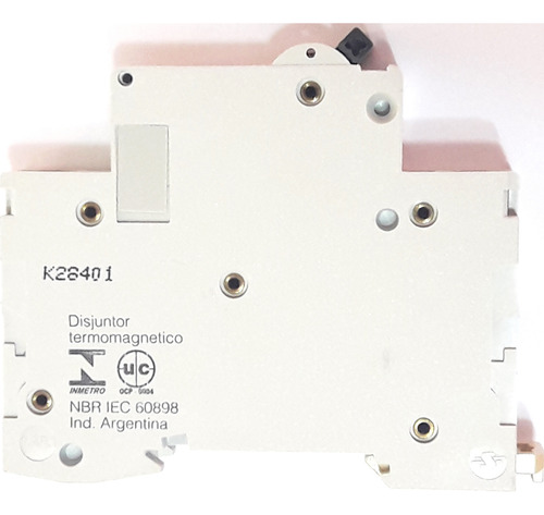 Disjuntor Unipolar Schneider Electric 1 A C60 N B1 24045