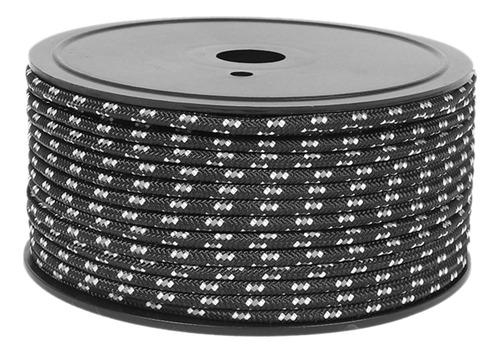 Corda Para Barraca De Acampamento, Linhas Externas De Preto