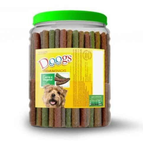 Bifinho Doogs Em Palito Carne E Vegetais Para Cães 2,5kg