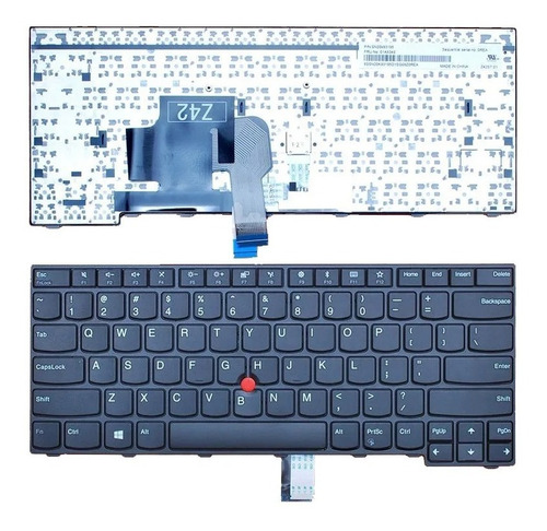 Teclado Ingles Lenovo Thinkpad Edge E470 E475 Original 01ax0