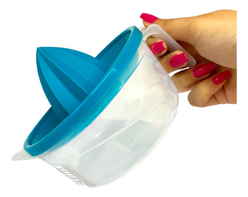 Jarra Com Espremedor Para Frutas De Plástico Portátil 500 Ml