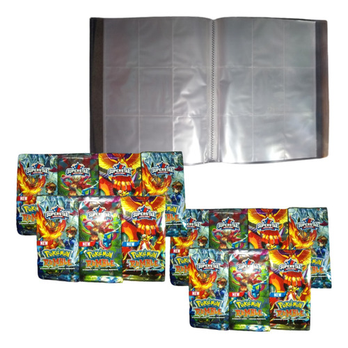 Coleccionador + 50 Sobres De Tarjetas Pokémon Rumble