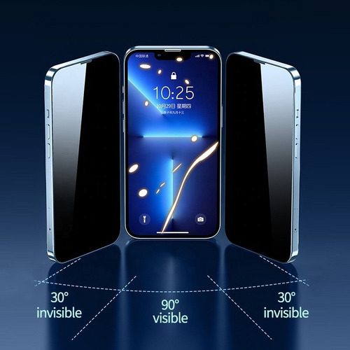 Mica Completa De Privacidad Compatible Con iPhone 16 Pro