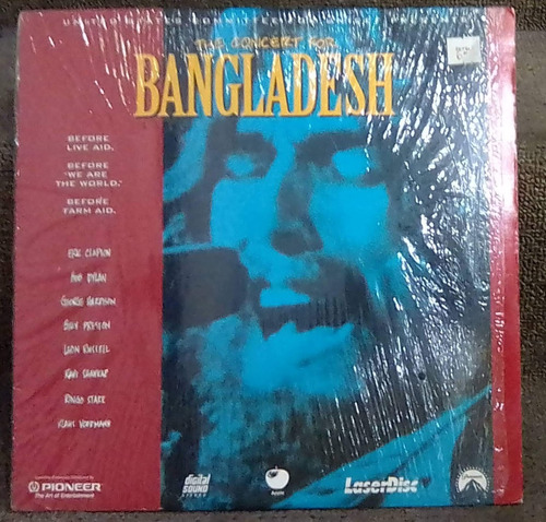 The Concert For Bangladesh. Laser Disc Org Usado. Qqj.