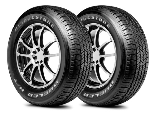 Combo X 2 Bridgestone 255/65 R17 Dueler H/t 684 Ii Ecop Br