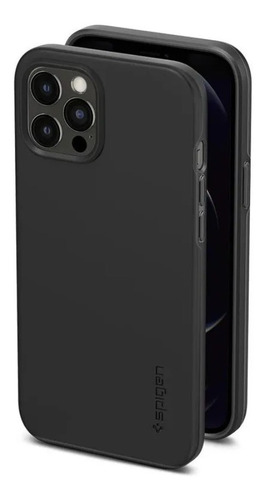 Funda Spigen Thin Fit para iPhone 12 Pro Max de 6.7 pulgadas Fina Slim