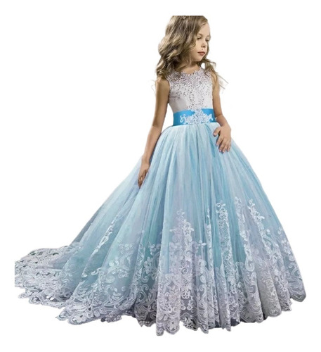 Vestido De Princesa Para Boda Cumpleaños De Niñas 2022