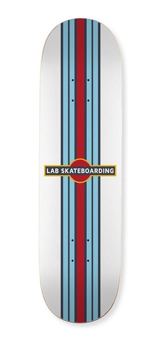 Tabla Skate Deck Lab Maple Con Lija Rally Maple 7 Capas