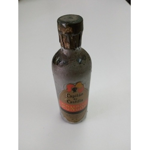 Botella Miniatura- Ponche Capitan De Castilla (Usado)