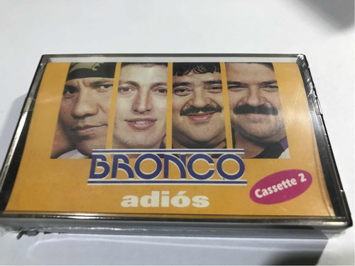 Bronco Adiós Cassette 2 Nuevo Original Cerrado