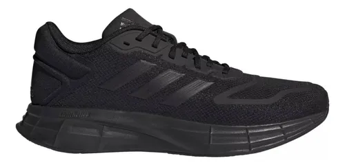 Tenis adidas best sale negros de tela