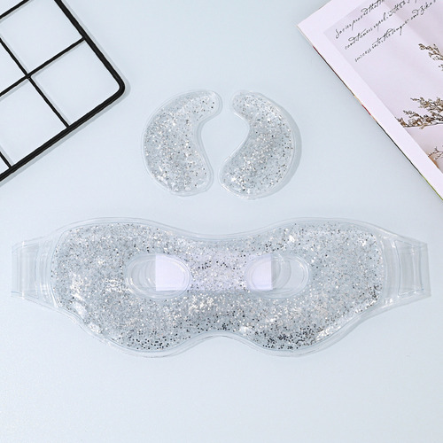 Mascarilla De Ojos De Doble Uso Con Compresas Frías Y Calien