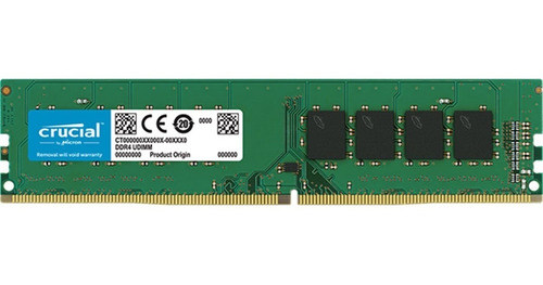 Memoria Pc Ddr4 Crucial 8gb Pc 2666mhz Udimm Garantia 1.2v