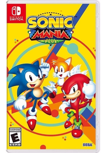 Sonic Mania Nintendo Switch Fisico Nuevo Sellado Metajuego!!