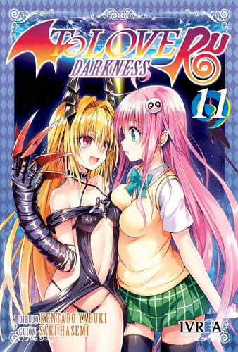 To Love Ru Darkness 11, De Hasemi, Saki. Editorial Ivrea, Tapa Blanda En Español